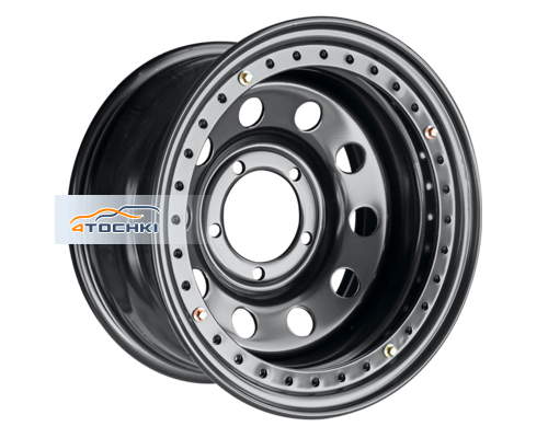 Диски Off-Road Wheels 8x16/5x139,7 ET-24 D110 УАЗ черный с бедлоком (черный)