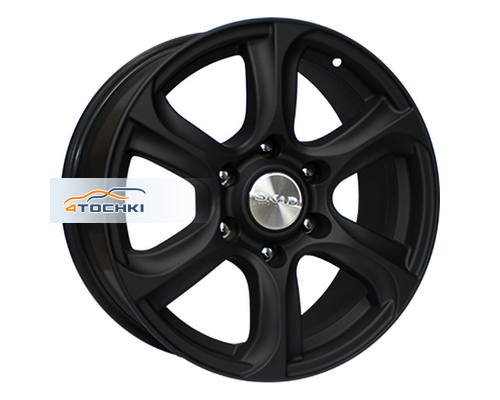 Диски Скад 7,5x17/6x139,7 ET30 D106,2 Скала Черный бархат