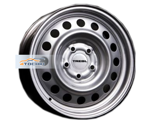 Диски Trebl 6x15/5x100 ET38 D57,1 64H38D_P Silver