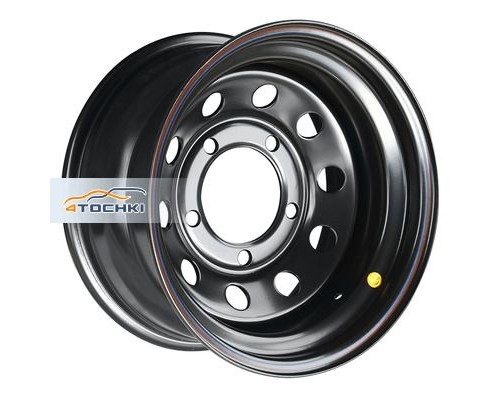 Диски Off-Road Wheels Ленд Ровер черный 8x16/5x165,1 ЕТ-24 D125