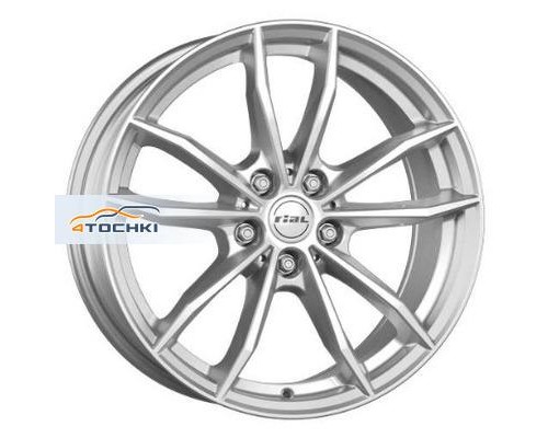 Диски Rial X12 Polar Silver 7,5x17/5x112 ЕТ27 D66,5