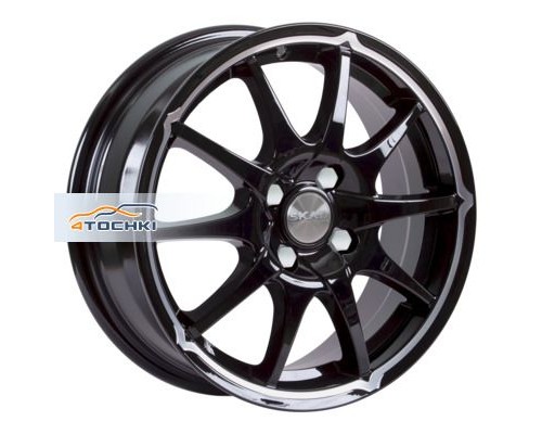 Диски Скад Джокер Антрацит-алмаз 6x15/4x100 ЕТ38 D67,1