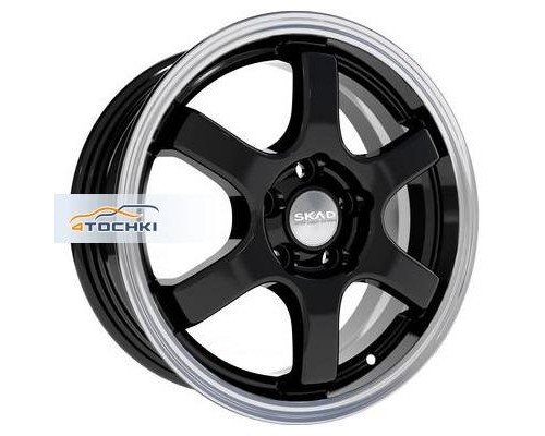 Диски Скад Киото Антрацит-алмаз 6x15/4x100 ЕТ40 D60,1