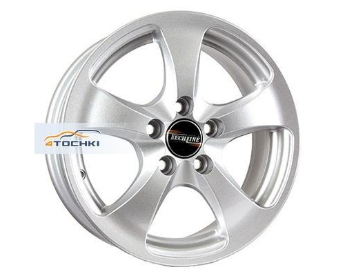 Диски Tech Line 403 Silver 5,5x14/4x100 ЕТ32 D67,1