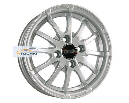 Диски Tech Line 420 Silver 5,5x14/4x100 ЕТ35 D67,1