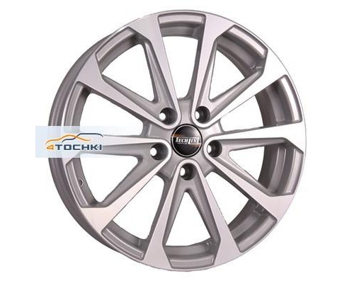 Диски Tech Line 639 Silver 6,5x16/5x105 ЕТ39 D56,6