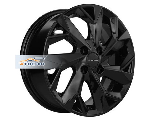 Диски Khomen Wheels 5,5x14/4x100 ET38 D67,1 KHW1402 (Accent/Getz/i20) Black