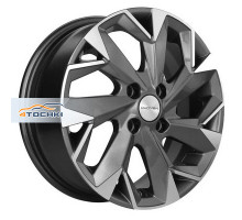 Диски Khomen Wheels 5,5x14/4x100 ET45 D56,1 KHW1402 (Civic/Fit) Gray-FP
