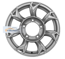 Диски Khomen Wheels 5,5x15/5x139,7 ET5 D98,5 KHW1505 (Lada NIVA 4x4) F-Silver
