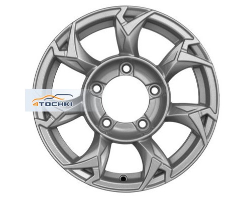 Диски Khomen Wheels 5,5x15/5x139,7 ET5 D98,5 KHW1505 (Lada NIVA 4x4) F-Silver