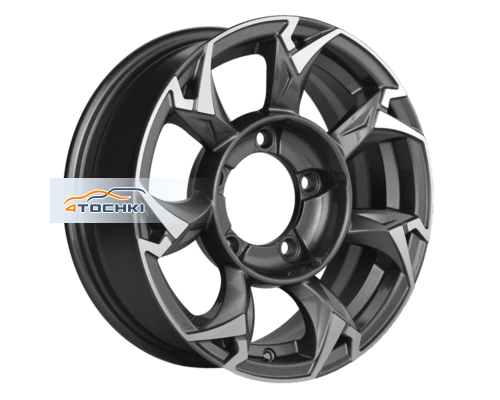 Диски Khomen Wheels 5,5x15/5x139,7 ET5 D98,5 KHW1505 (Lada NIVA 4x4) Gray-FP