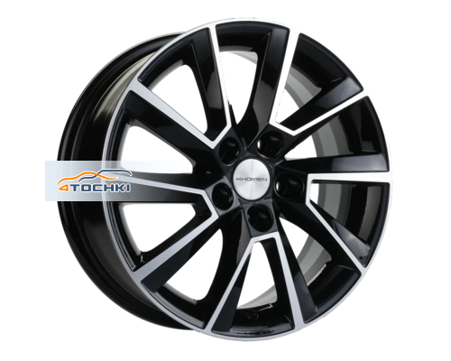Диски Khomen Wheels 6x15/5x100 ET37 D54,1 KHW1507 (15) Black-FP