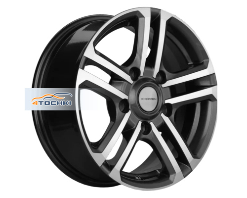 Диски Khomen Wheels 6,5x16/5x139,7 ET40 D98,5 KHW1602 (Niva 4x4) Gray-FP