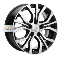 Диски Khomen Wheels 6,5x16/5x110 ET43 D65,1 KHW1608 (Opel Zafira) Black-FP