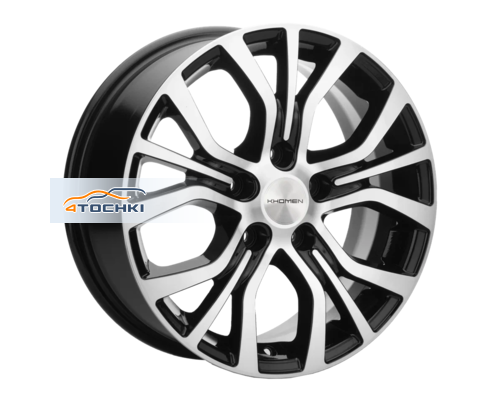 Диски Khomen Wheels 6,5x16/5x114,3 ET43 D67,1 KHW1608 (Sonata) Black-FP