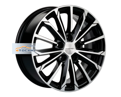 Диски Khomen Wheels 6,5x16/5x114,3 ET46 D67,1 KHW1611 (ASX) Black-FP
