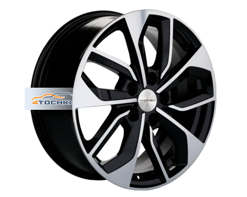 Диски Khomen Wheels 7x17/5x108 ET40 D54,1 KHW1703 (Jac/Москвич 3) Black-FP