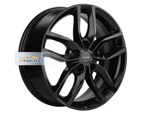 Диски Khomen Wheels 6,5x17/5x114,3 ET45 D54,1 KHW1708 (Geely Coolray) Black