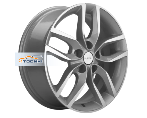Диски Khomen Wheels 6,5x17/5x114,3 ET40 D64,1 KHW1708 (Haval F7/F7x) F-Silver-FP