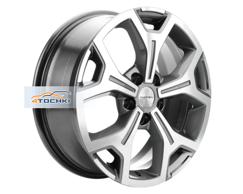 Диски Khomen Wheels 6,5x17/5x120 ET60 D65,1 KHW1710(2) (VW Multivan) Gray-FP