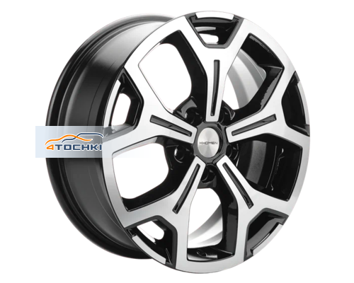 Диски Khomen Wheels 7x17/5x108 ET33 D60,1 KHW1710 (Chery Tiggo/Tiggo 7 Pro) Black-FP