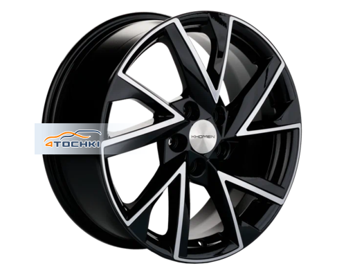 Диски Khomen Wheels 7x17/5x114,3 ET45 D60,1 KHW1714 (Changan CS55/CS75 FL) Black-FP