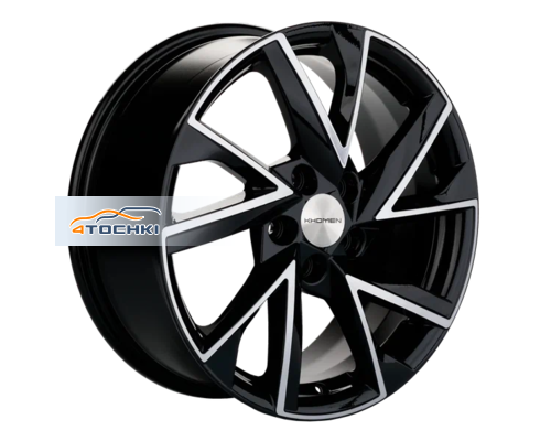 Диски Khomen Wheels 7x17/5x110 ET40 D67,1 KHW1714 (Evolute i-Joy) Black-FP