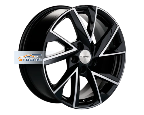Диски Khomen Wheels 7x17/5x108 ET40 D54,1 KHW1714 (Jac/Москвич 3) Black-FP