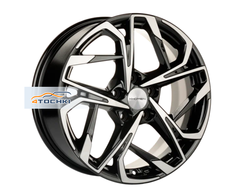Диски Khomen Wheels 7x17/5x114,3 ET40 D57,1 KHW1716 (Besturn X40) Black-FP