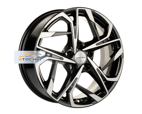 Диски Khomen Wheels 7x17/5x110 ET40 D67,1 KHW1716 (Evolute i-Joy) Black-FP