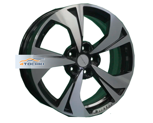 Диски Khomen Wheels 7x17/5x108 ET40 D54,1 KHW1724 (Jac/Москвич 3) Black-FP