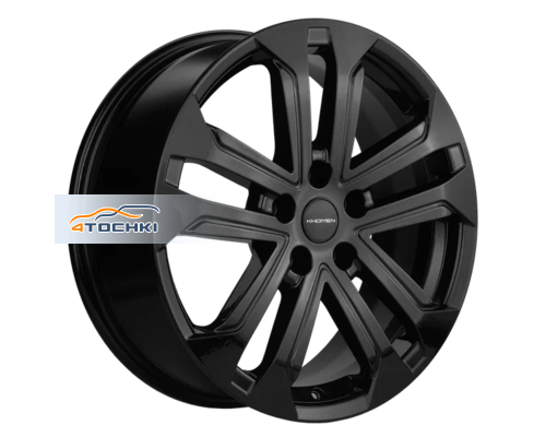 Диски Khomen Wheels 7x18/5x114,3 ET37 D66,5 KHW1803 (Dargo/Jolion) Black