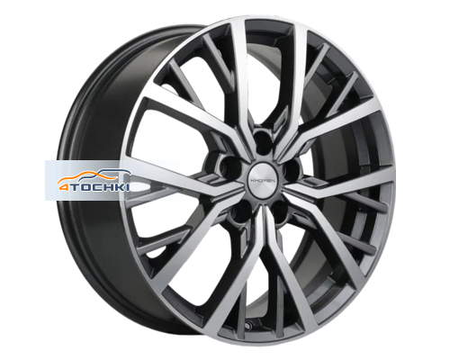 Диски Khomen Wheels 7x18/5x114,3 ET40 D64,1 KHW1806 (Haval F7/F7x) Gray-FP