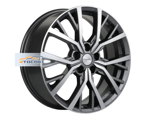 Диски Khomen Wheels 7x18/5x114,3 ET45 D66,1 KHW1806 (Teana/X-trail/Juke) Gray-FP