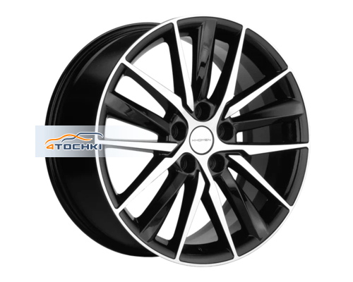 Диски Khomen Wheels 8x18/5x114,3 ET53 D54,1 KHW1807 (Geely Coolray) Black-FP