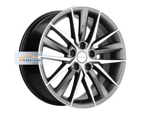 Диски Khomen Wheels 8x18/5x114,3 ET53 D54,1 KHW1807 (Geely Coolray) Gray-FP