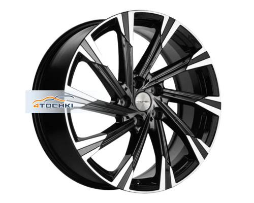 Диски Khomen Wheels 7,5x19/5x108 ET47 D60,1 KHW1901 (Chery Tiggo 8) Black-FP