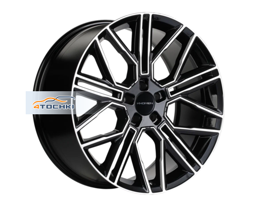 Диски Khomen Wheels 9,5x21/5x114,3 ET40 D64,1 KHW2101 (Tesla) Black-FP