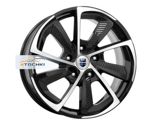Диски K&K 8x18/5x120 ET43 D72,6 C.T.G. (КС687) Алмаз черный
