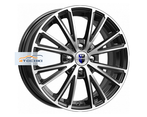 Диски K&K 6x16/4x98 ET35 D58,5 Меандр (КС879) Алмаз черный SK