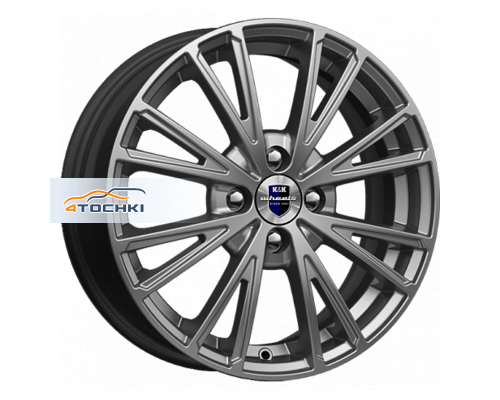 Диски K&K 6x16/4x98 ET35 D58,5 Меандр (КС879) Дарк платинум