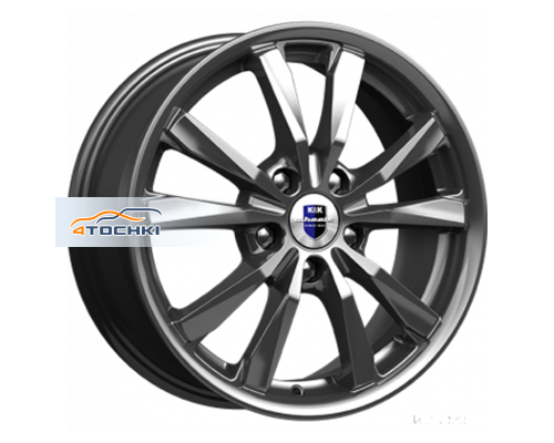 Диски K&K 6,5x16/5x114,3 ET50 D67,1 Спайдер (КС649) Дарк платинум