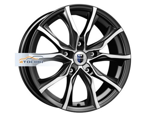 Диски K&K 7,5x17/5x120 ET42 D67,1 Твист (КС697) Алмаз черный