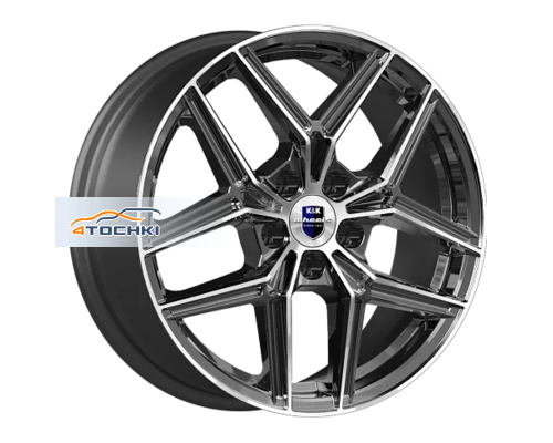 Диски K&K 7x17/5x112 ET40 D57,1 Юнион (КС1025) Алмаз черный