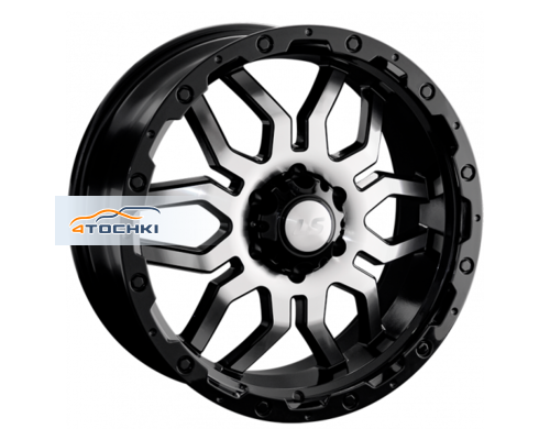 Диски LS 9x20/6x139,7 ET20 D100,1 1285 BKF (конус, Колпак+лого)