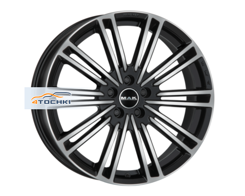Диски MAK 8x18/5x108 ET45 D63,4 York Black mirror