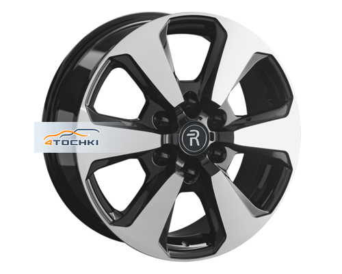 Диски Replay 7,5x18/6x139,7 ET55 D95,10 LX243 BKF (пш, C570)