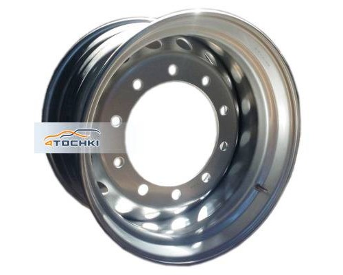 Диски Accuride 11,75x22,5/10x335 ET0 D281 M22 Silver