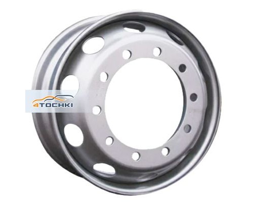 Диски Better 8,25x22,5/10x335 ET169 D281 16мм Sil усиленный, с вент. Европеец