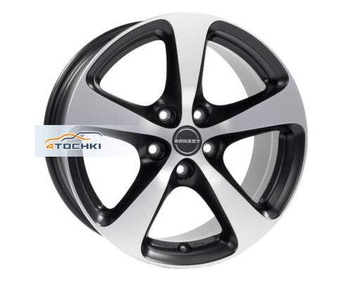Диски Borbet 7x16/5x115 ET40 D70,1 CC Black Polished Glossy